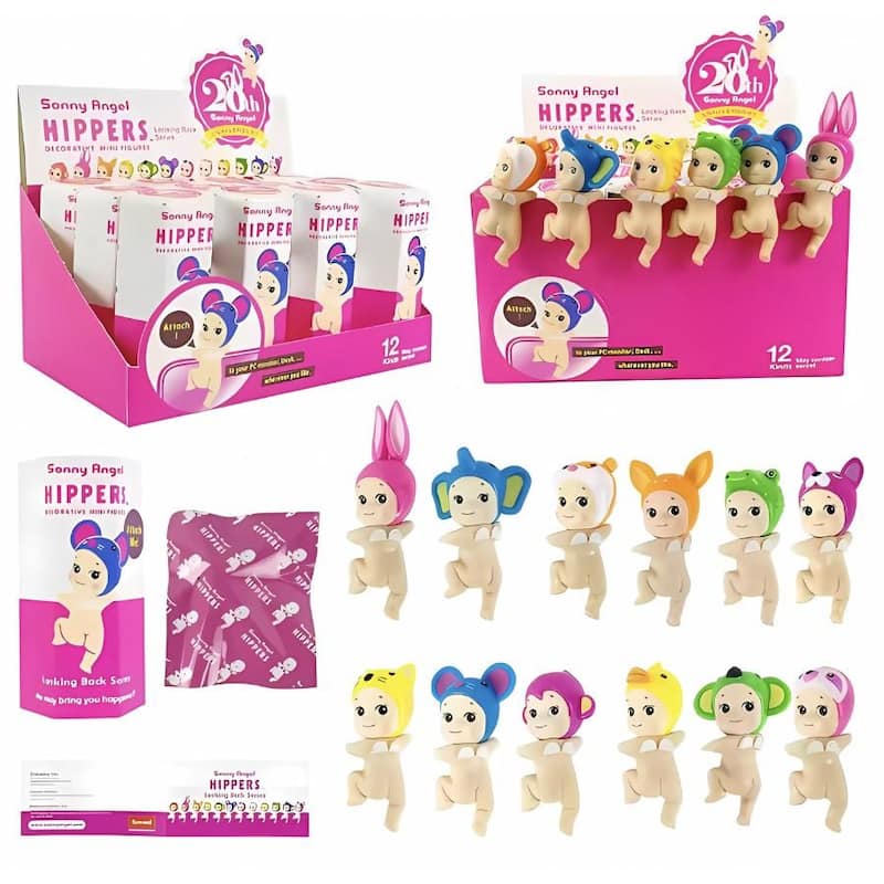 Bonecos Hippers Estilo Animal Sonny Angel - Hipper Angels